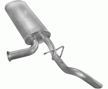 Глушитель задняя часть Renault Master