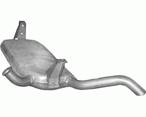 Глушитель задняя часть Renault Laguna