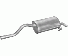 Глушитель задняя часть Renault Clio 2