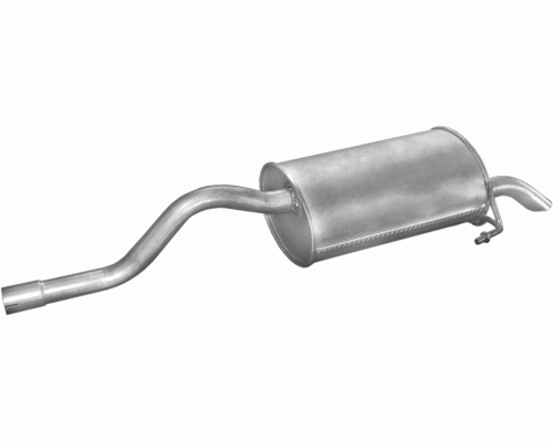 Глушитель задняя часть Renault Clio 2