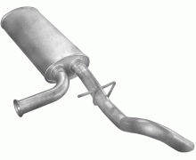 Глушитель задняя часть Opel Movano