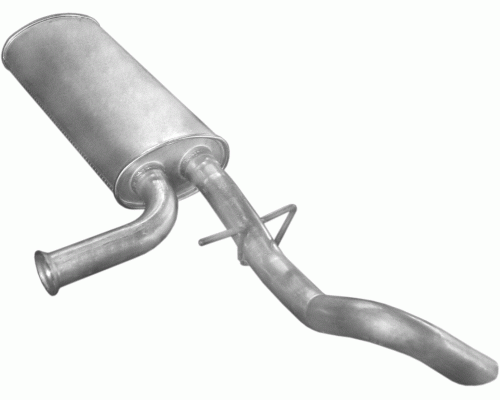 Глушитель задняя часть Opel Movano