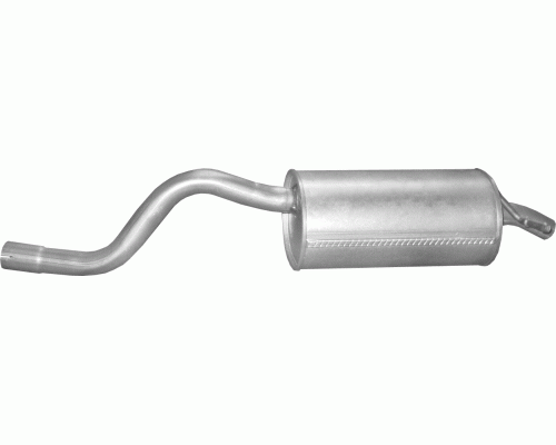 Глушитель задняя часть Renault Twingo