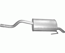 Глушитель задняя часть Renault Clio