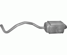 Глушитель задняя часть Renault Scenic 3