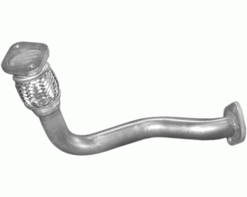 Труба выхлопная Renault Kangoo