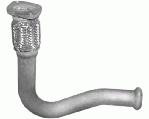 Труба выхлопная Renault Clio 2