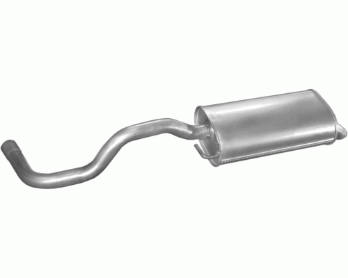 Глушитель задняя часть Seat Ibiza