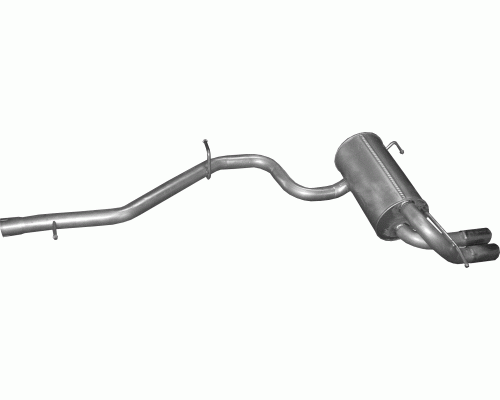 Глушитель задняя часть Skoda Yeti