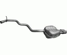 Глушитель задняя часть Skoda Superb