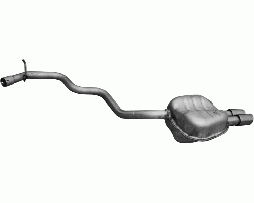 Глушитель задняя часть Skoda Superb