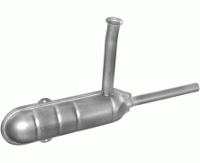 Глушитель задняя часть Skoda 110