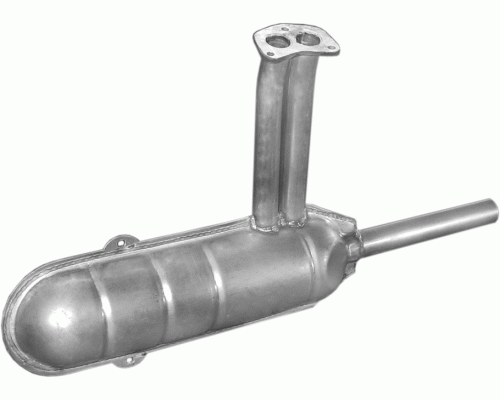 Глушитель задняя часть Skoda 110