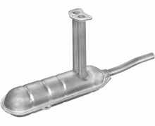 Глушитель задняя часть Skoda 105/120/130