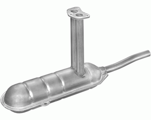 Глушитель задняя часть Skoda 105/120/130