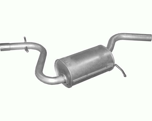 Глушитель средняя часть Skoda Octavia