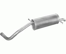 Глушитель задняя часть Skoda Fabia