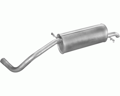 Глушитель задняя часть Skoda Fabia