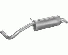 Глушитель задняя часть Skoda Fabia