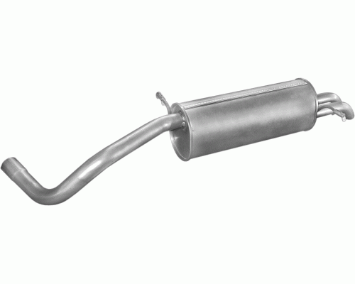 Глушитель задняя часть Skoda Fabia