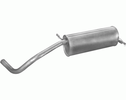 Глушитель задняя часть Skoda Fabia