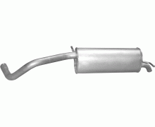 Глушитель задняя часть Skoda Fabia