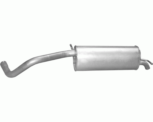 Глушитель задняя часть Skoda Fabia