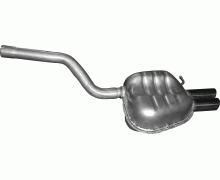 Глушитель задняя часть Skoda Octavia