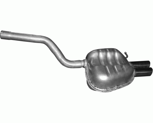 Глушитель задняя часть Skoda Octavia