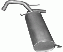 Глушитель задняя часть Suzuki SX4