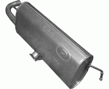 Глушитель задняя часть Suzuki Grand