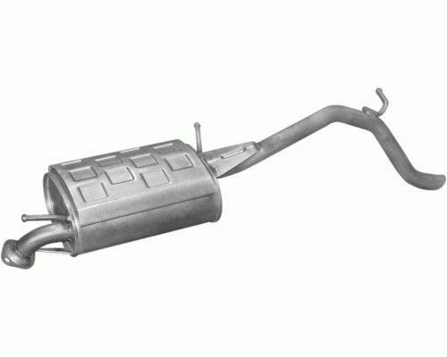 Глушитель задняя часть Suzuki Ignis