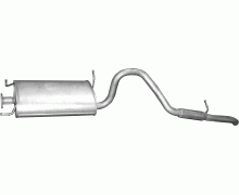 Глушитель задняя часть Suzuki Vitara Cabrio