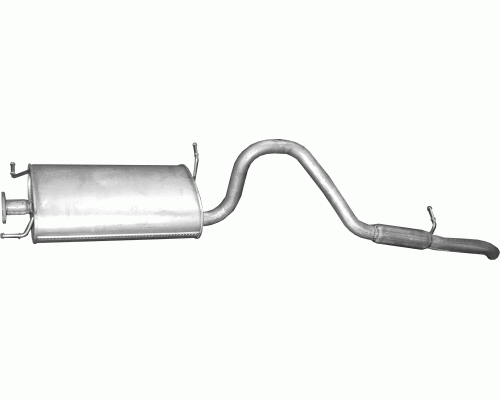 Глушитель задняя часть Suzuki Vitara Cabrio