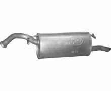 Глушитель задняя часть Toyota Yaris Verso