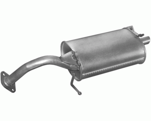 Глушитель задняя часть Toyota Corolla