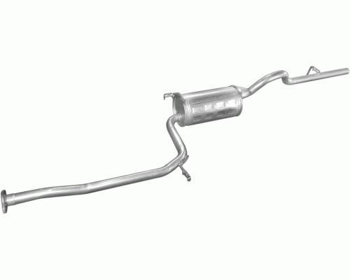 Глушитель задняя часть Toyota Starlet