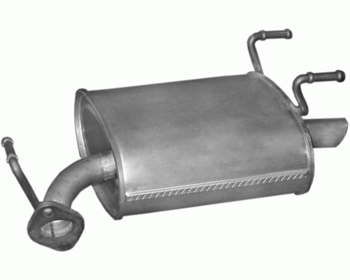 Глушитель задняя часть Toyota Corolla