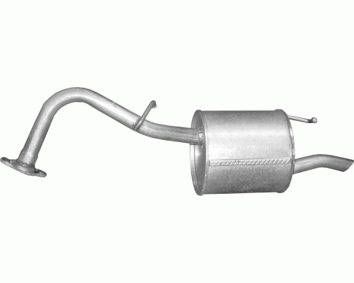 Глушитель задняя часть Toyota Yaris