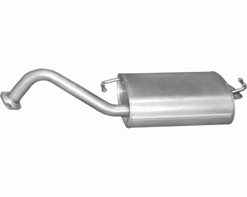 Глушитель задняя часть Toyota Corolla