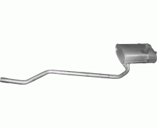 Глушитель задняя часть Toyota Corolla