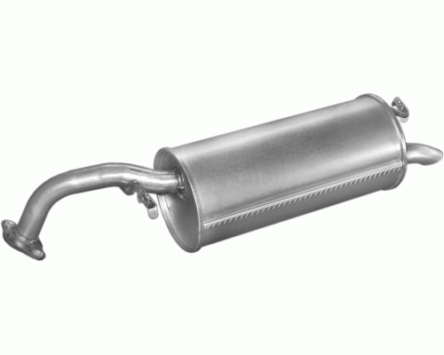 Глушитель задняя часть Toyota Yaris