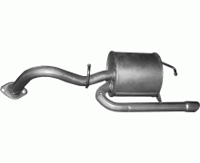 Глушитель задняя часть Toyota Yaris