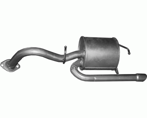 Глушитель задняя часть Toyota Yaris