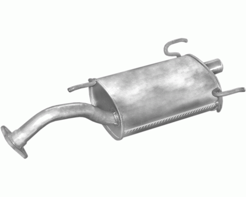 Глушитель задняя часть Toyota Corolla